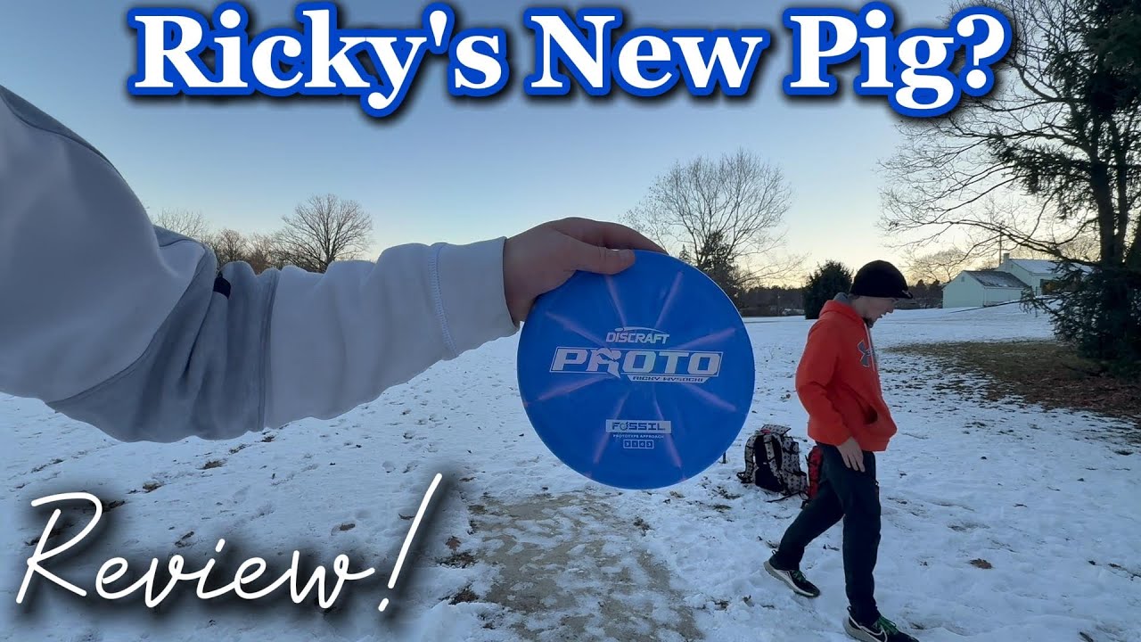Новый диск Discraft Slammer от Рики | Обзор диска Discraft Proto Fossil от Рики Высоцки! #дискгольф