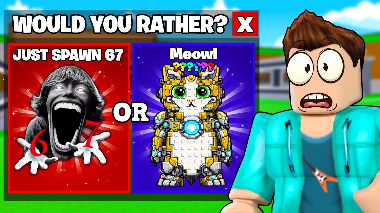 WOULD YOU RATHER IN STEAL A BRAINROT MUTATED EDITION ROBLOX !!