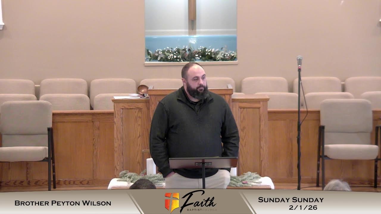 Sunday School Service