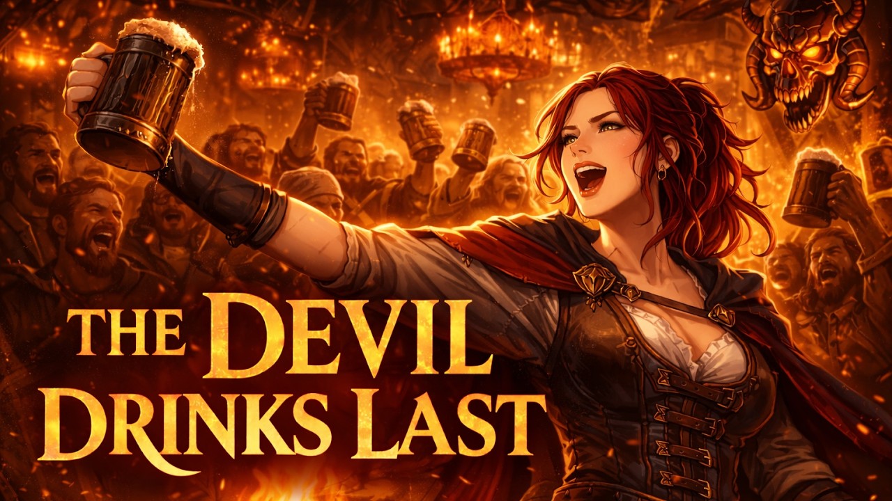 Medieval Tavern Song - The Devil Drinks Last | Fantasy Folk for D&D