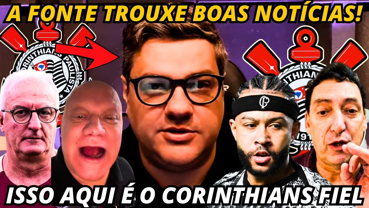 🚨CHORO É LIVRE PORCADA! ISSO AQUI É O CORINGÃO FIEL! SAMIR E AS NOTÍCIAS DO CORINTHIANS DE HOJE