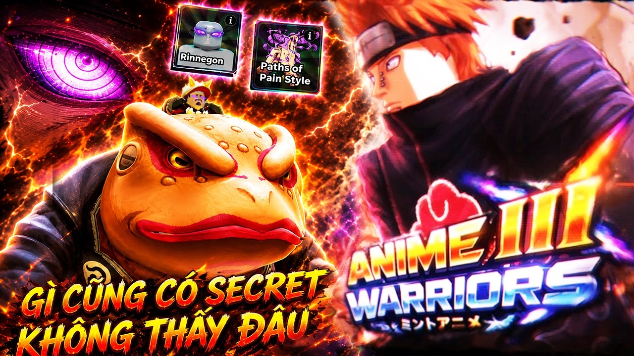 Roblox &ndash; Hơn 200H C&agrave;y Chay Được G&igrave;? Rinnegan + Sức Mạnh Pain Lục Đạo Mạnh Khủng | Anime Warriors III