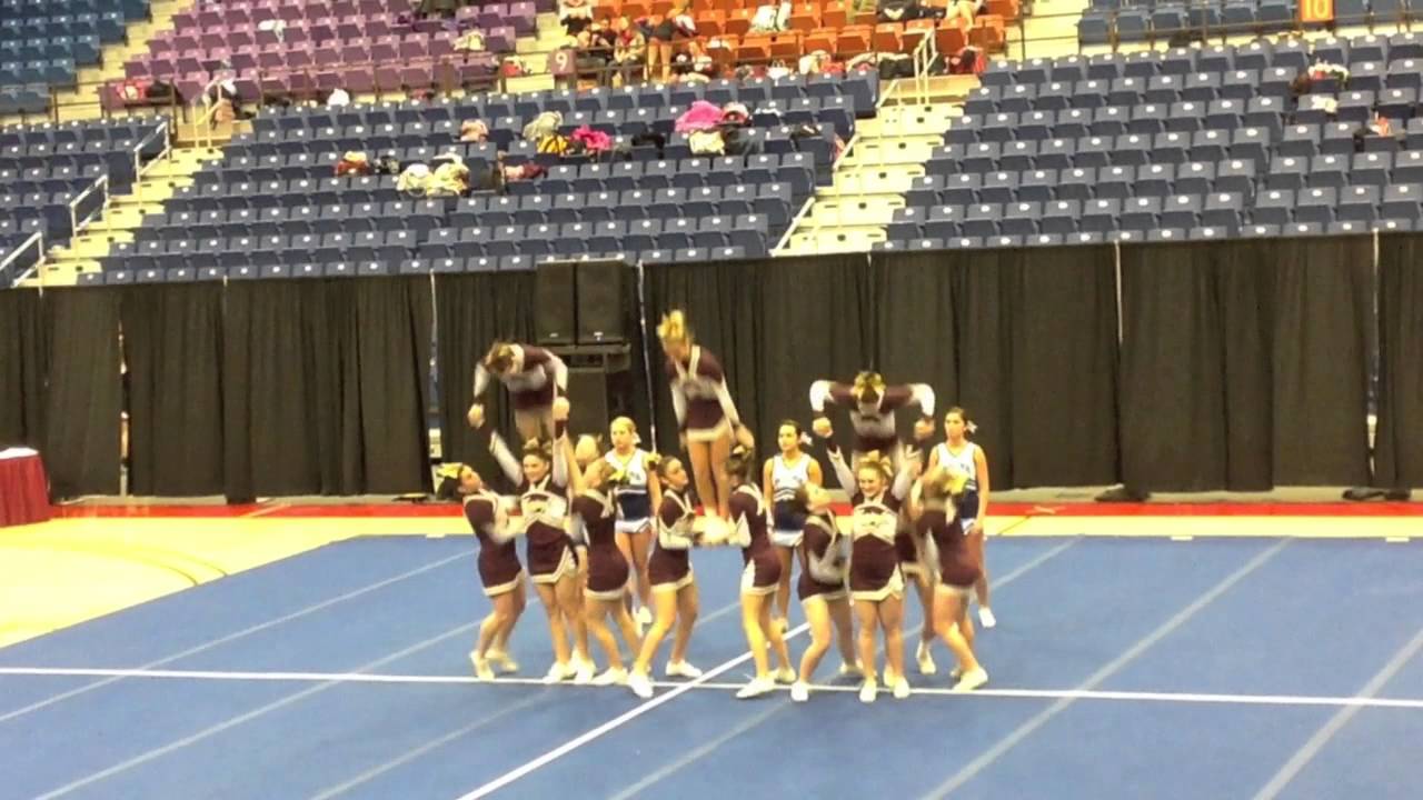 Thornton Academy Varsity Cheering Regionals 2014