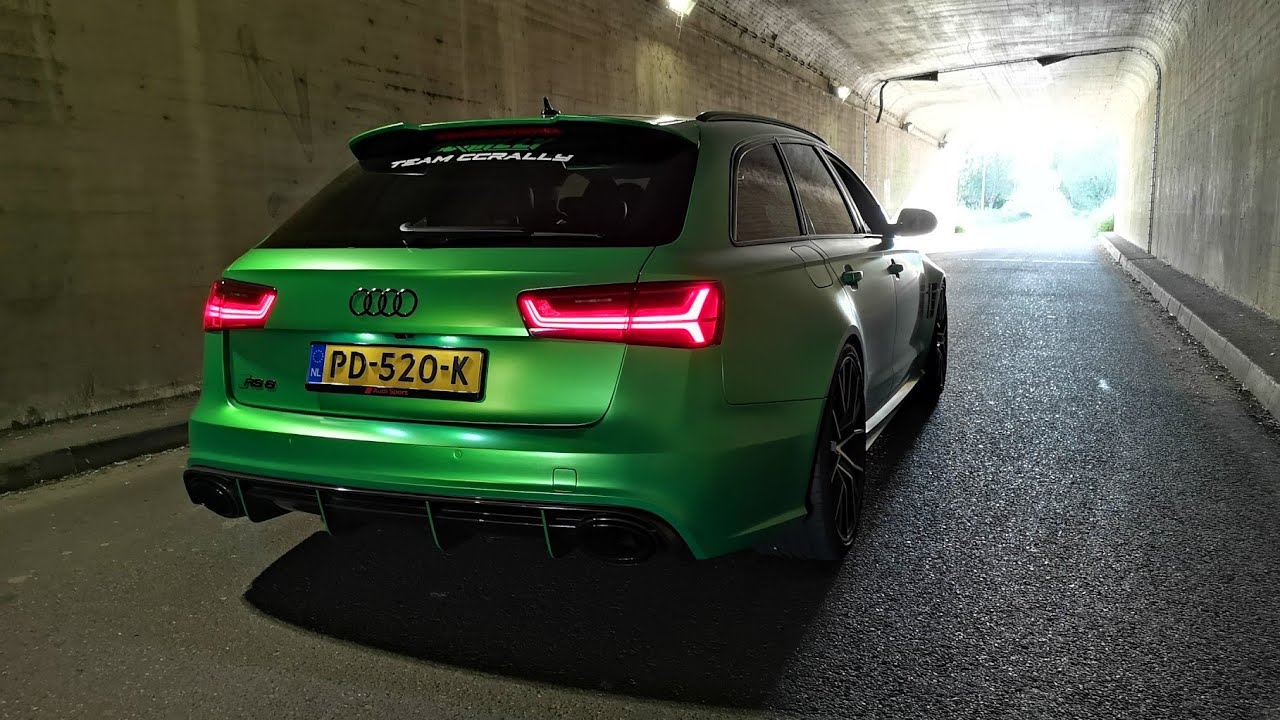 720HP Audi RS6 Avant C7 w/ Milltek Exhaust - Crackles, LOUD Revs & FAST Accelerations!