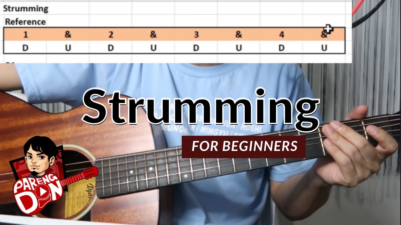 Guitar Strumming Patterns/Exercises - guitar tutorial for beginners