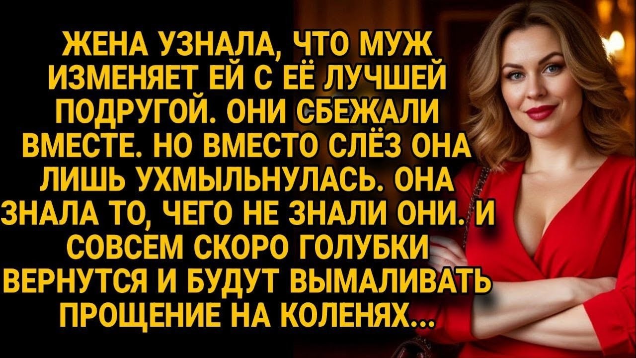 Муж сбежал с подругой жены, но её зловещая улыбка скрывала то , что уничтожит их обоих