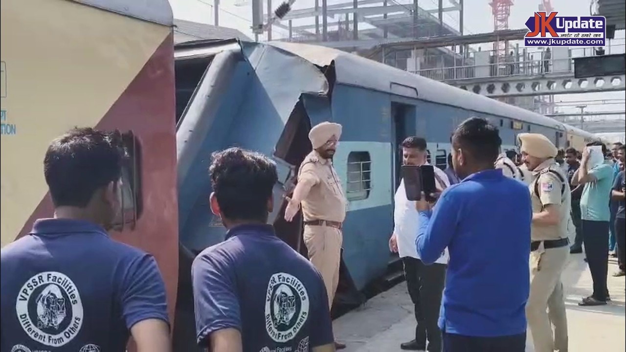 Jammu Katra special train splits into two parts at Ludhiana station, major accident averted