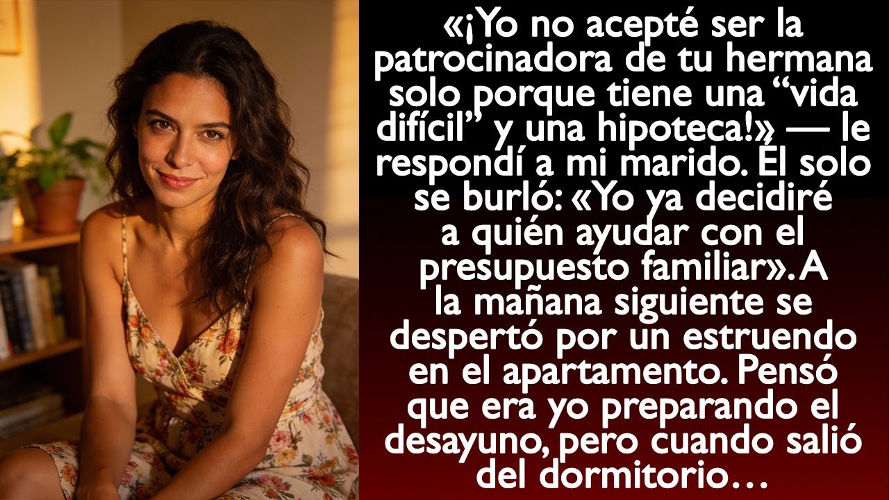 Mi marido le dio dinero a su hermana de nuestro presupuesto familiar, y a la mañana siguiente…