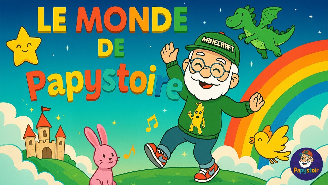 🎵 Papystoir - Le monde de Papystoir | Chanson pour enfants magique et poétique