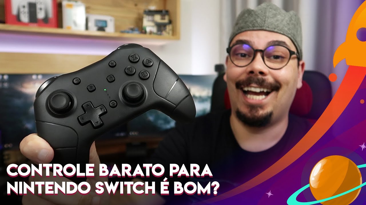 TESTANDO CONTROLE PARA NINTENDO SWITCH DA FUNLAB: SERÁ QUE ESSE PRO CONTROLLER BARATO É BOM?