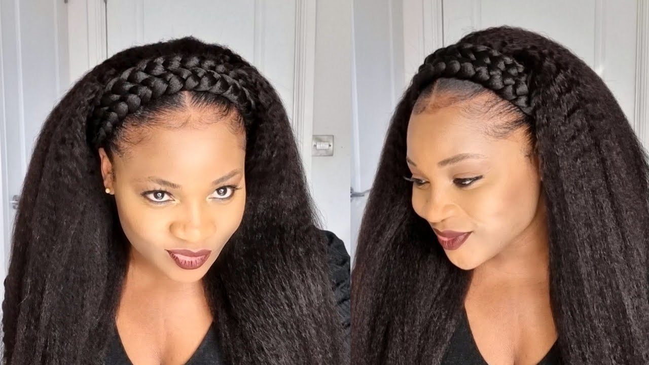 Headband Wig Transformation | How to: Hide Band on Headband Wig