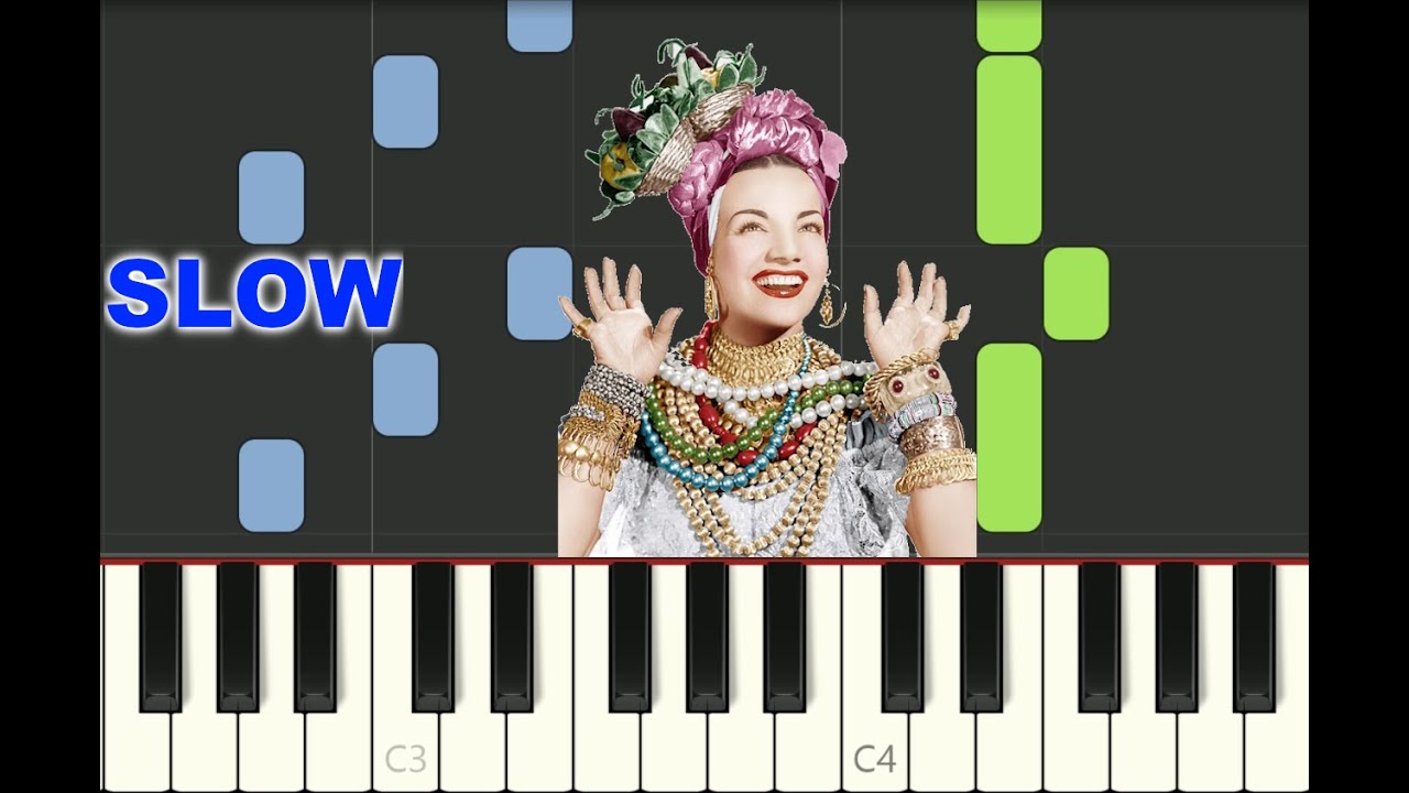 SLOW piano tutorial 