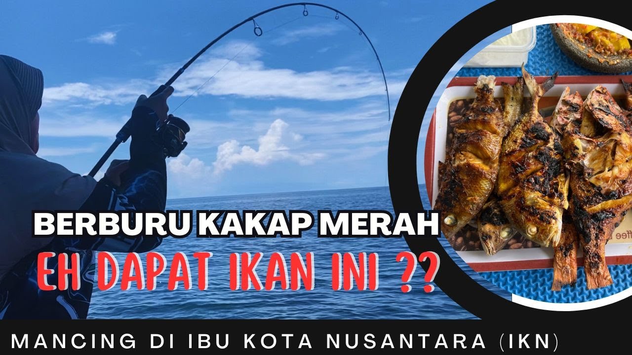 Mancing Ikan di Penajam Paser Utara Ibu Kota Nusantara Lanjut Bakar Ikan di Pantai Tanjung Jumlai
