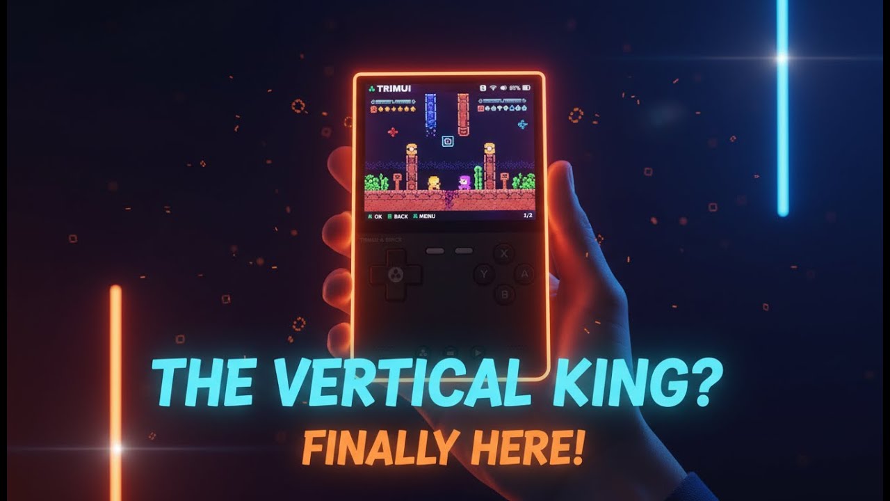 The VERTICAL King? Trimui Brick Pro is FINALLY Here!