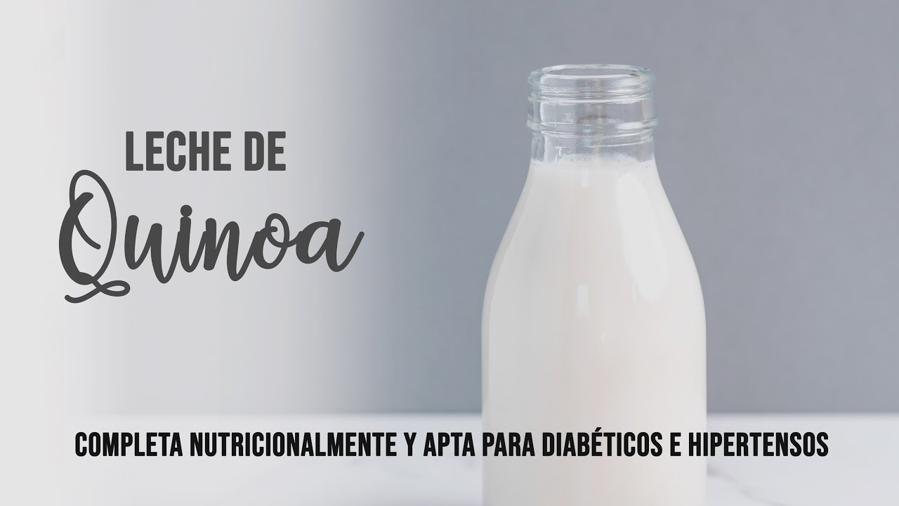 ✅ Leche de QUINOA en casa | Nutritiva y Saludable | Leches vegetales 💚