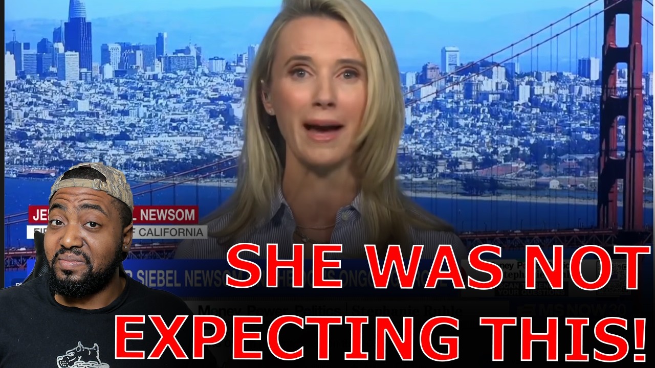 Жена Гэвина Ньюсома ВПАЛА В СТУПОР, когда ведущий MSNBC ЗАСТАВИЛ ЕЁ ВРАСПЛОХ этим вопросом о расс...