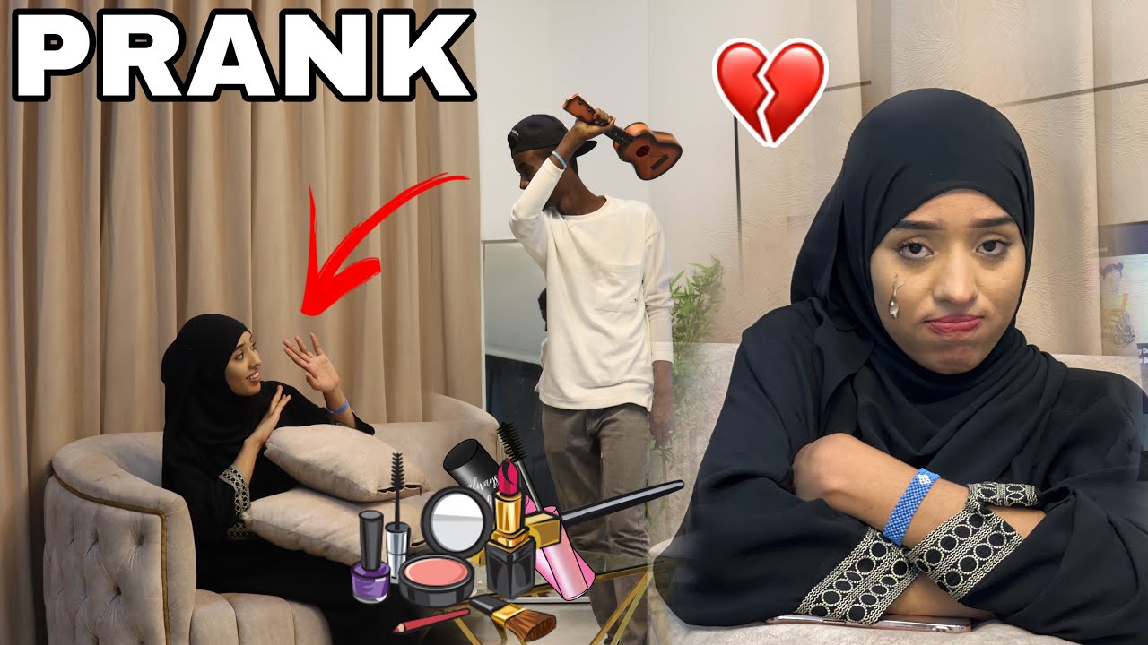 PRANK KI OGU XUMA AMIRA OO AN UGACAN QADI GARAY SORRY WALASHAY 💔