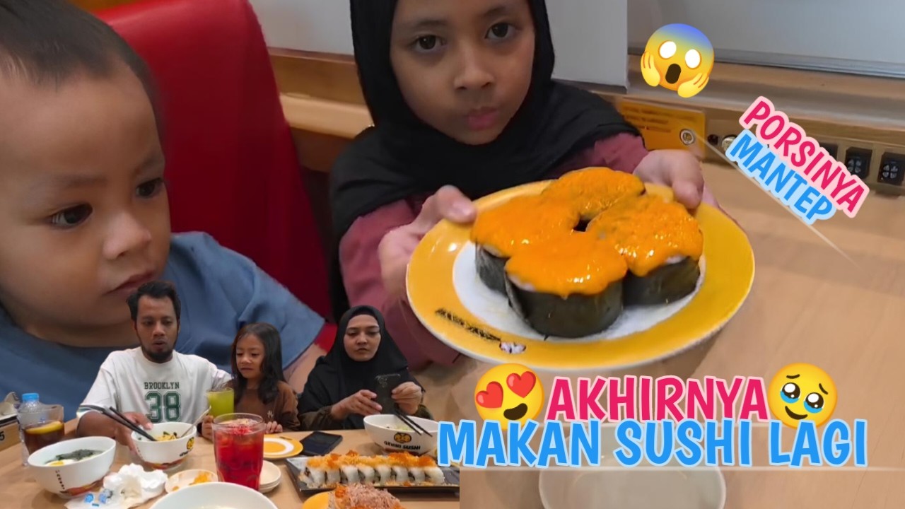 MAKAN SUSHI 🍣DI GENXI SUSHI