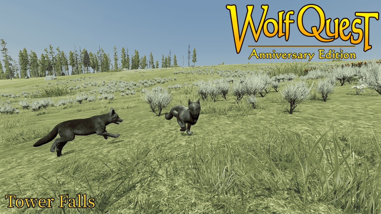 WolfQuest Single Father Ironwolf Challenge - Ep 9