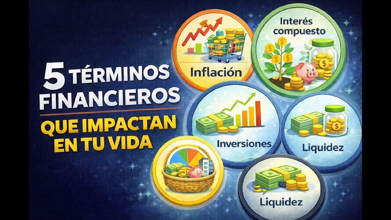 💡5 términos financieros que deberías entender hoy (y cómo afectan tu bolsillo)