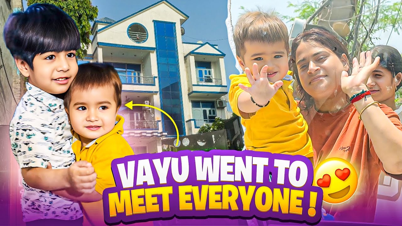 Vayu went to GHATA ♥️ || Hellops8