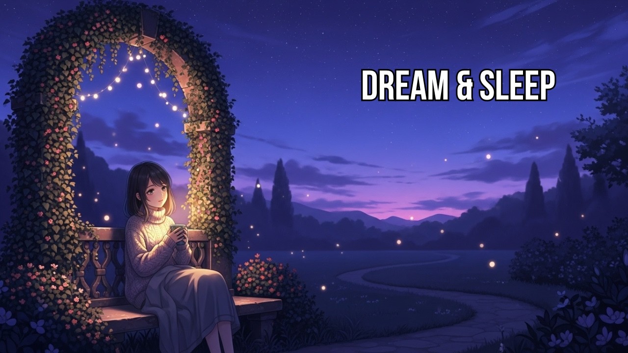 Velvet Twilight: Midnight Glow | A Calm Space to Dream & Sleep.