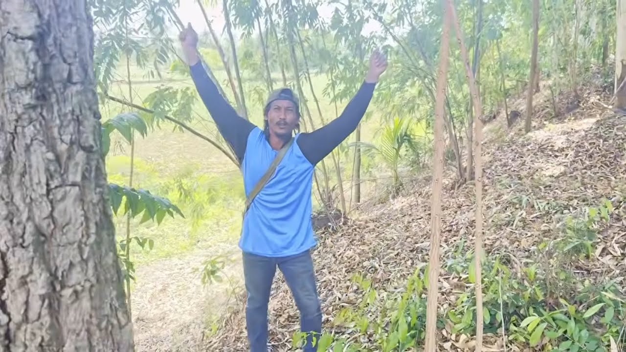 พรานหมึกยอมเลยรังนี้ ต่อยพรานหมึกจนน่วม￼ นับไม่ถ้วน ผึ้งหลวง10กว่ารัง