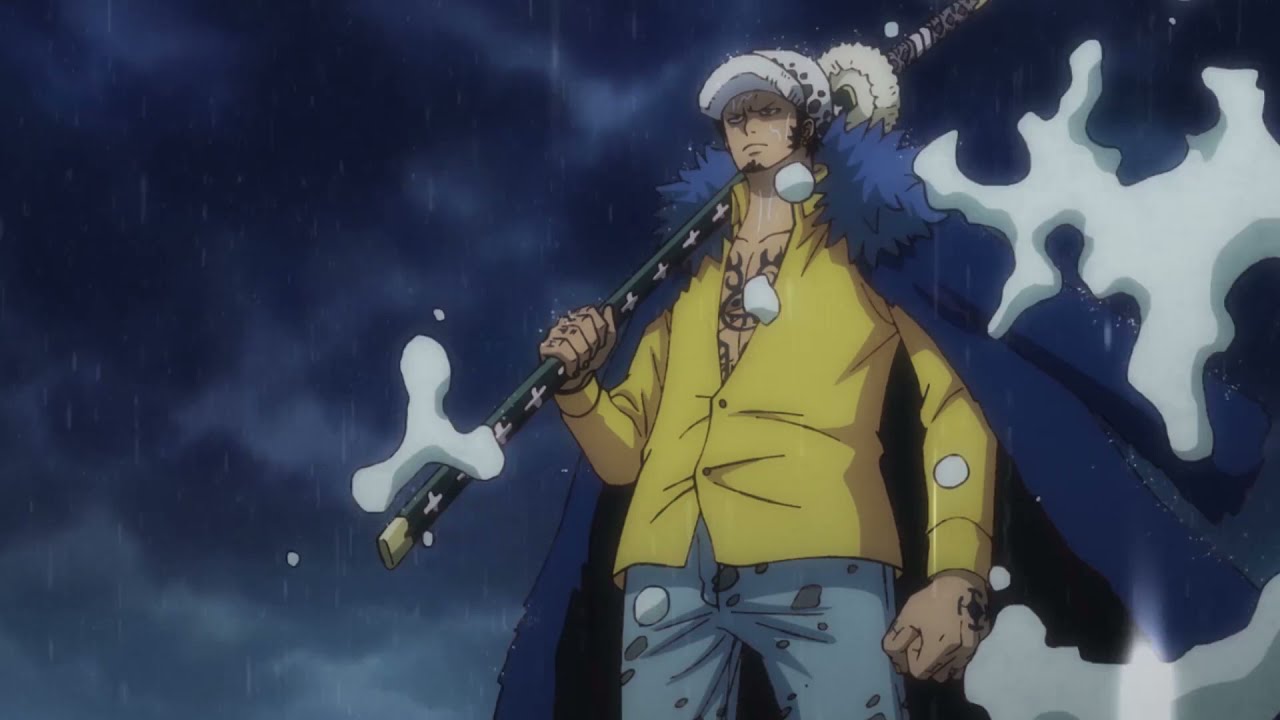 Luffy, Law, and Kid Reunite saves The Scabbards (9 Red Scabbards) [azakaya 9] Scene | Onepiece 977