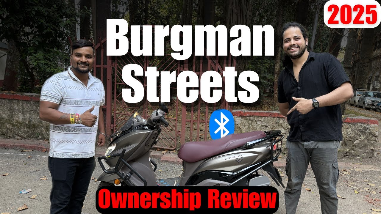 Suzuki Burgman Streets 125 Full Ownership review by Vishal | Blutooth Edition | 2025 