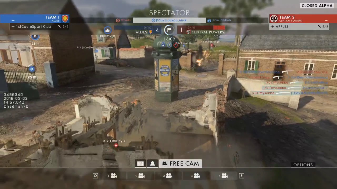 Battlefield 1 1stCav Match