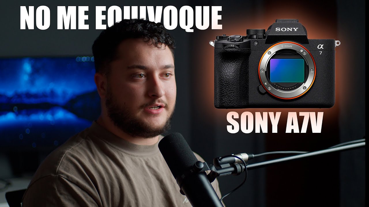 NO ME EQUIVOQUE CON LA SONY A7V