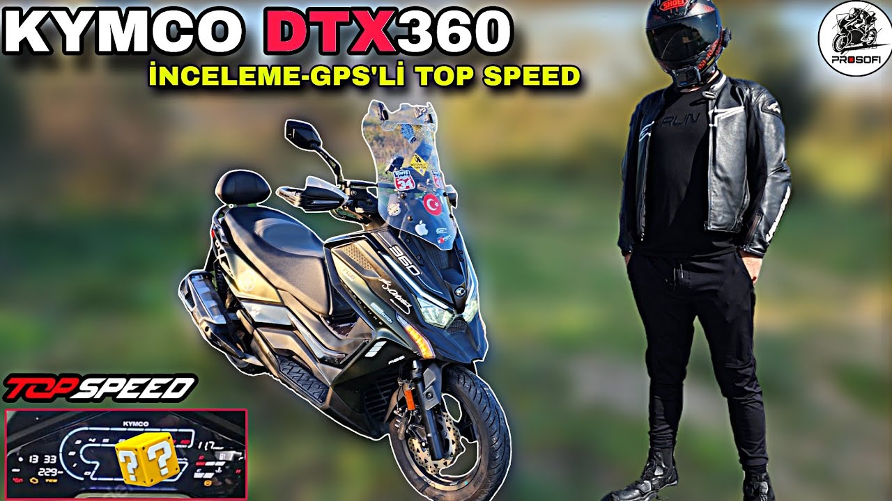 PCX 125 FİYATINA !. KYMCO DTX360 İNCELEME VE TOP SPEED & HEYBETLİ VE YARI TEKNOLOJİK & ALINIR MI ?
