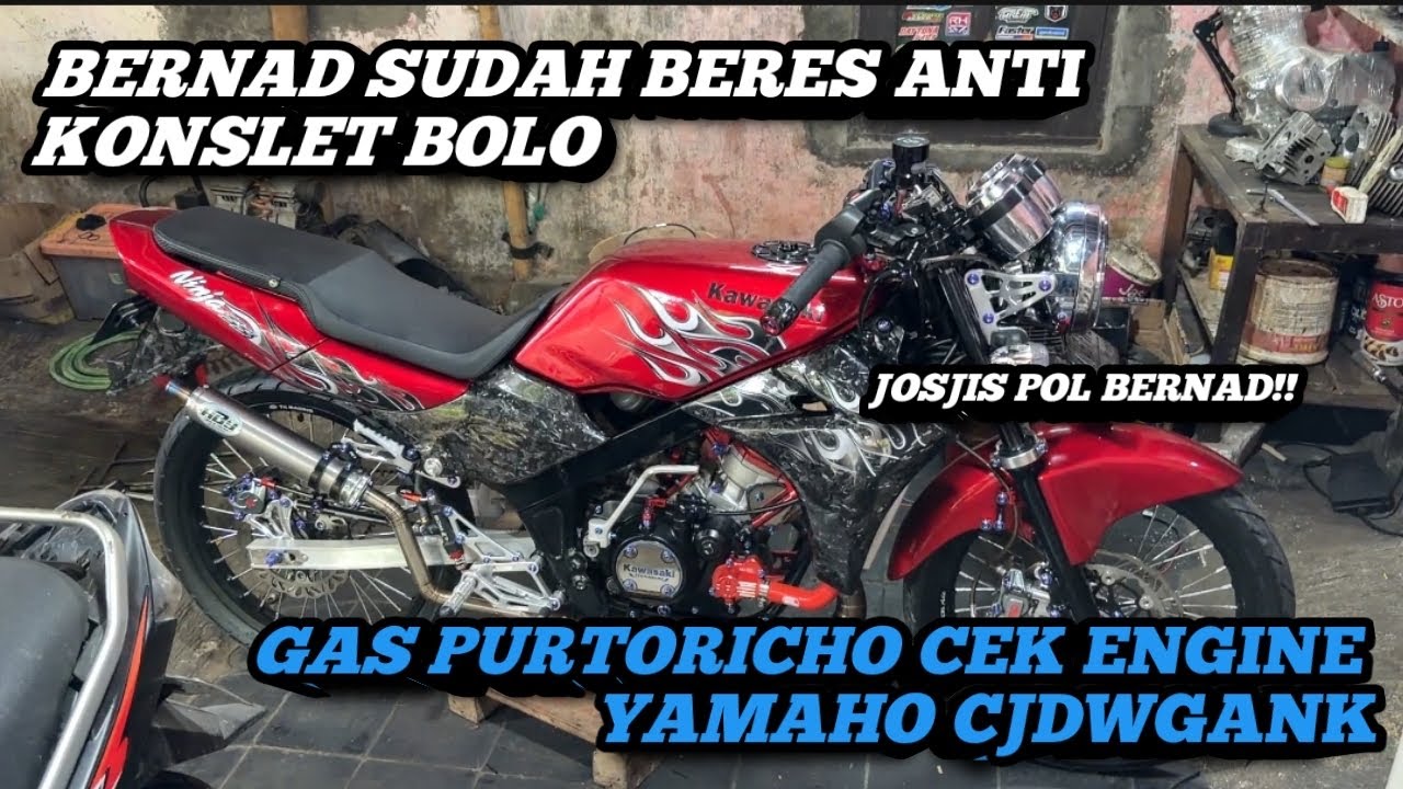 GAS PURTORICHO CEK ENGINE YAMAHO CJDWGANK‼️BERNAD SUDAH TUNTAS NO PR DI KABEL BOLO‼️JAND JOSJISS‼️