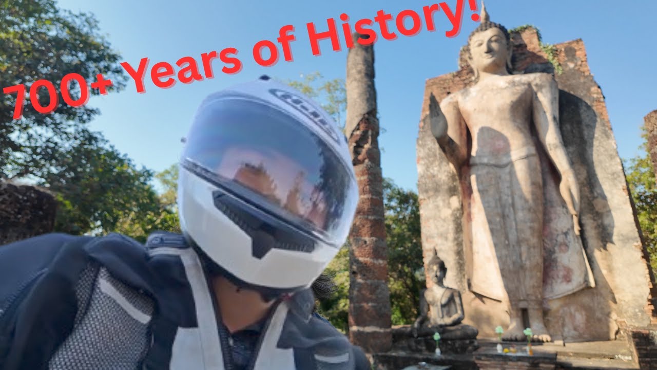Travelling 700 Years on a Scooter in Sukhothai
