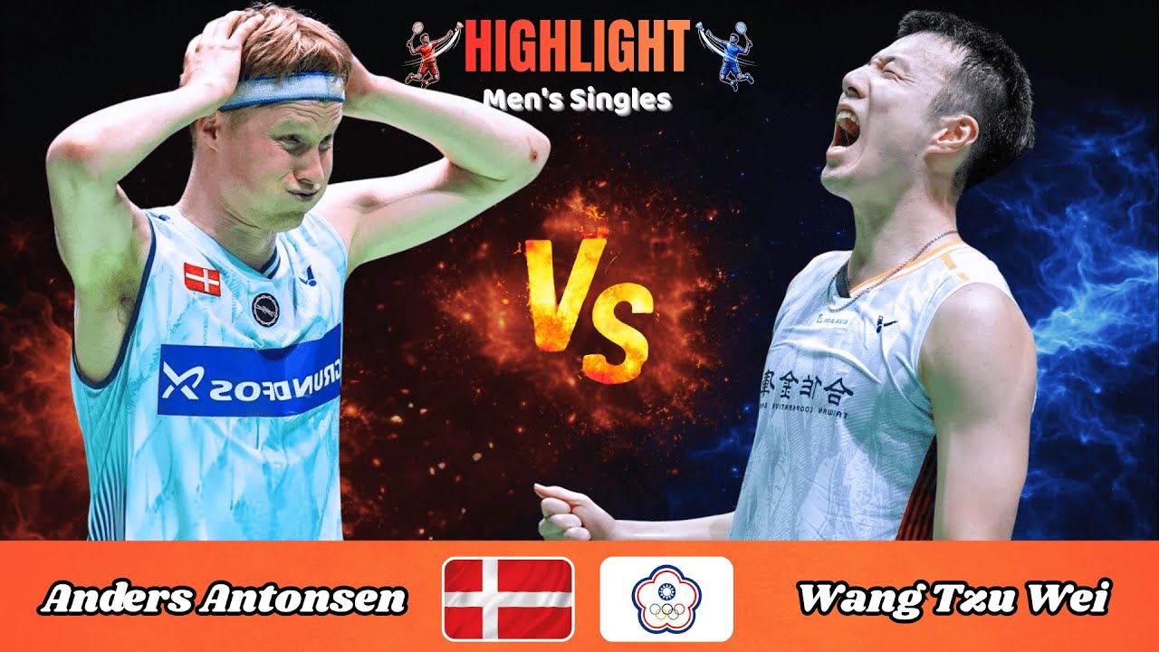 Men's Singles | Anders Antonsen (DEN) vs Wang Tzu Wei (TPE) | Badminton 2026