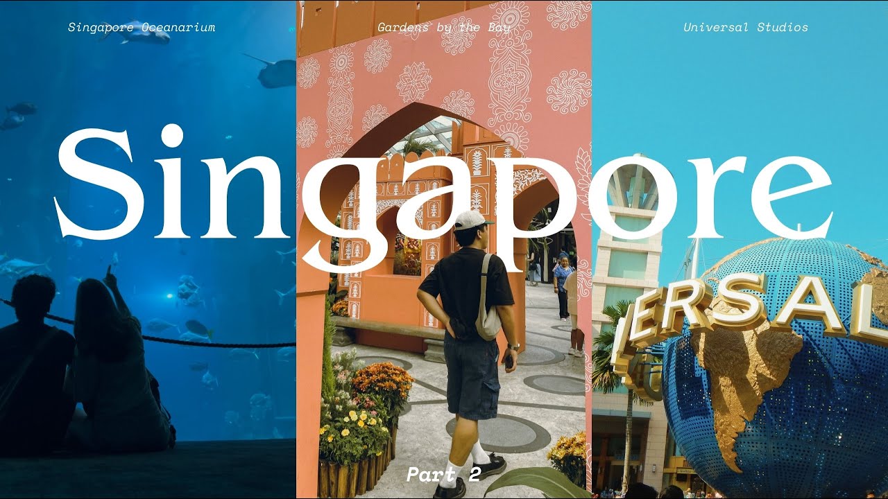Singapore Vlog Part 2 🇸🇬 | Top 3 Must-Visit Singapore Tourist Places