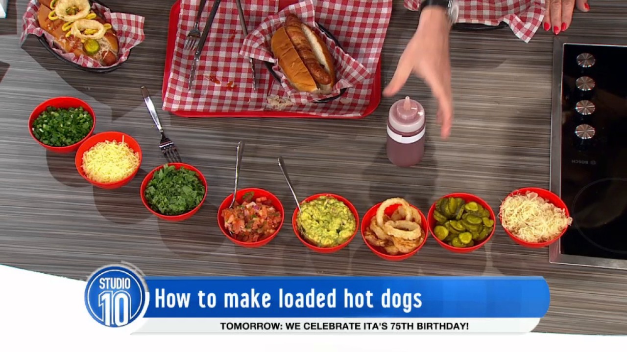 How To Make Loaded Hot Dogs