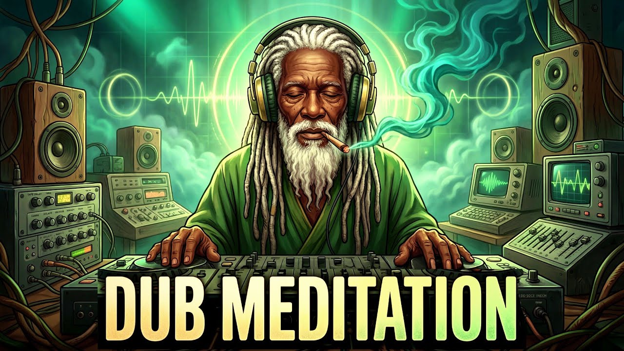 DUB BASS VIBRATION Slow Reggae Frequencies for Deep Meditation & Night Listening