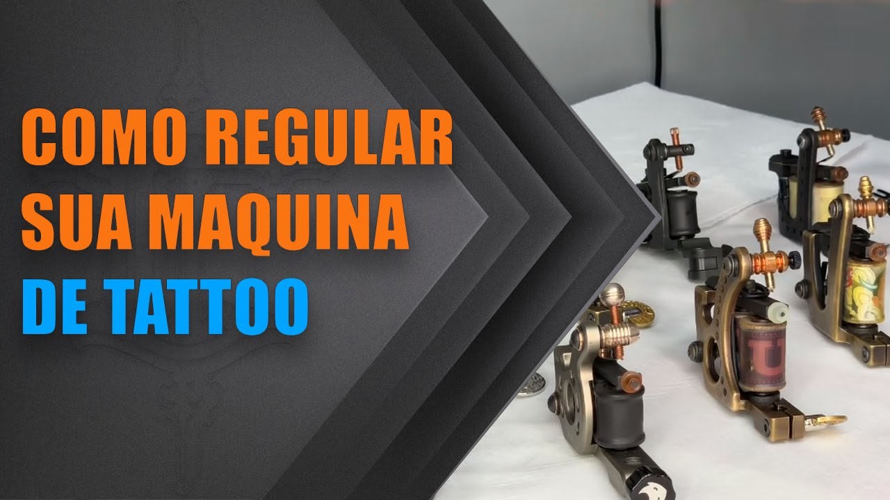 Como Regular sua Maquina de Tattoo - Esculpindo seu traço - Erick Lodetti
