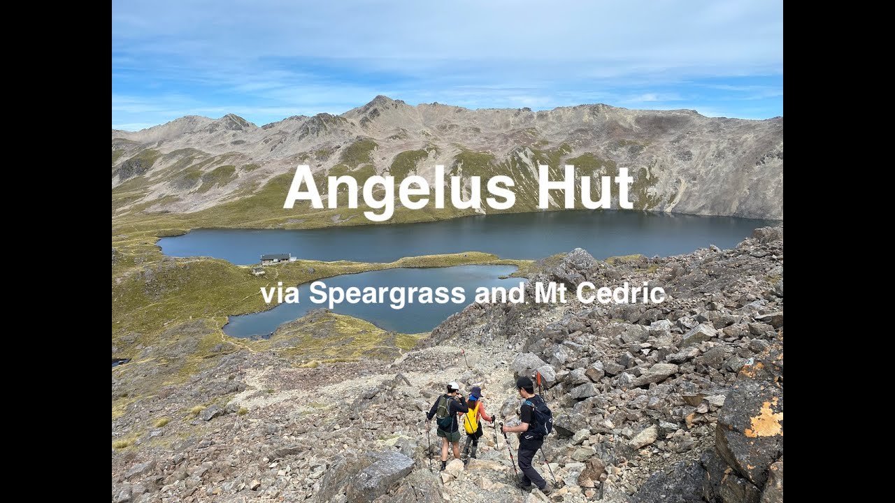 Angelus Hut via Speargrass Track and Mt Cedric Track, Nelson Lakes National Park, New Zealand
