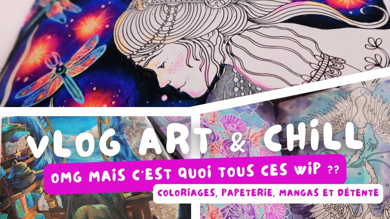 A un moment il va falloir vous calmer madame ! ★ VLOG ART & COLORIAGE