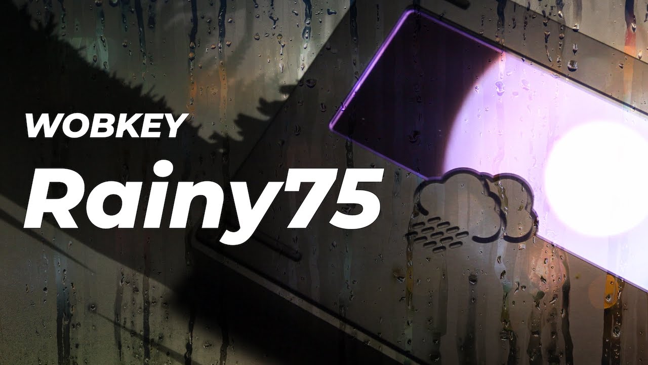 WOBKEY Rainy75: Could This Be The BEST Sounding Stock Keyboard?
