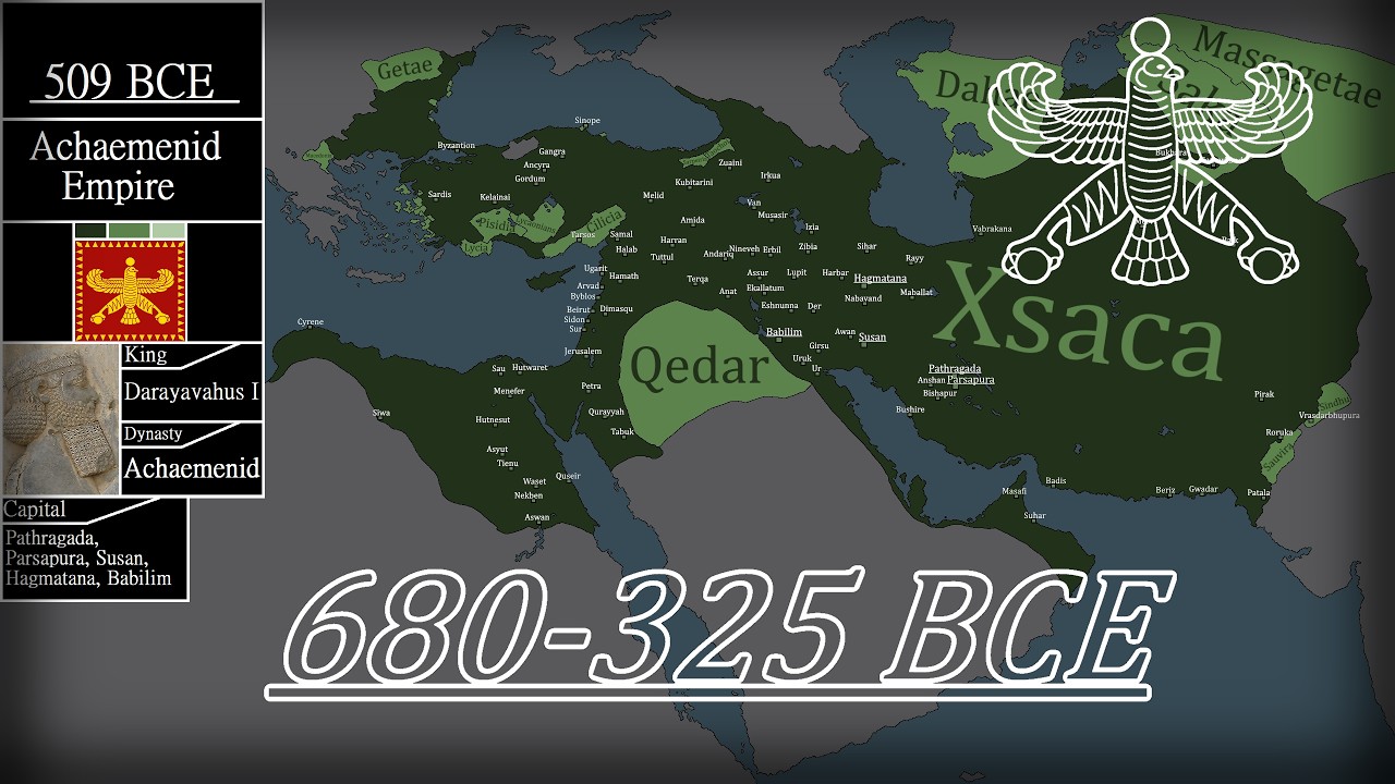 History of the Achaemenid Empire - Every Year