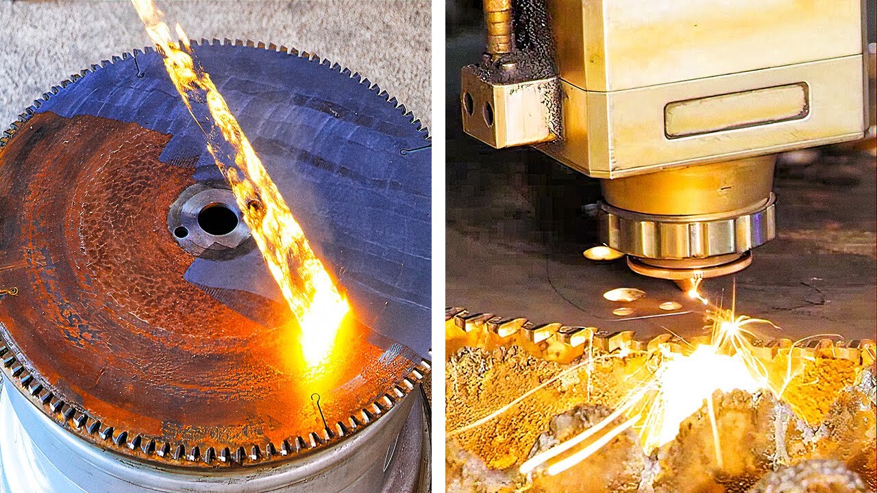 LASER BEAM VS METAL || COOL METAL CRAFTS AND HACKS