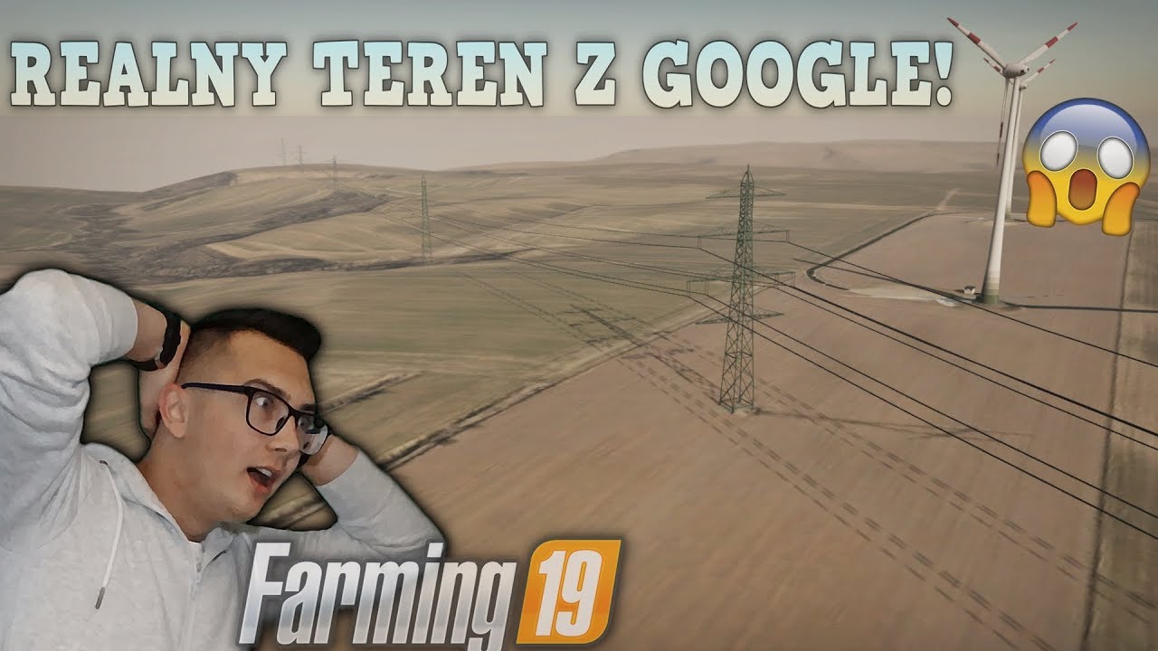 Potrzebuje Waszej Pomocy! 😨 Realna Mapa z Google w FS19 - Chociebórz [W.I.P] Didek96