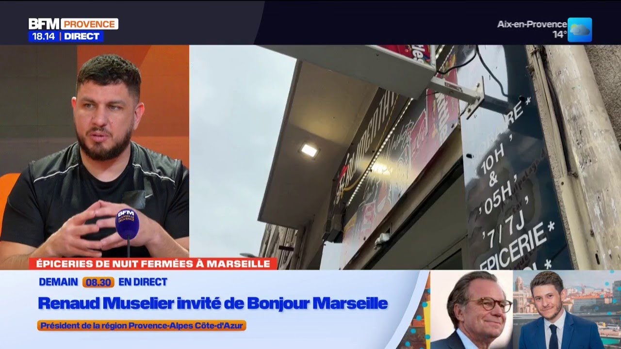 Épiceries de nuit à Marseille : de nouveaux secteurs concernés par l'arrêté de fermeture