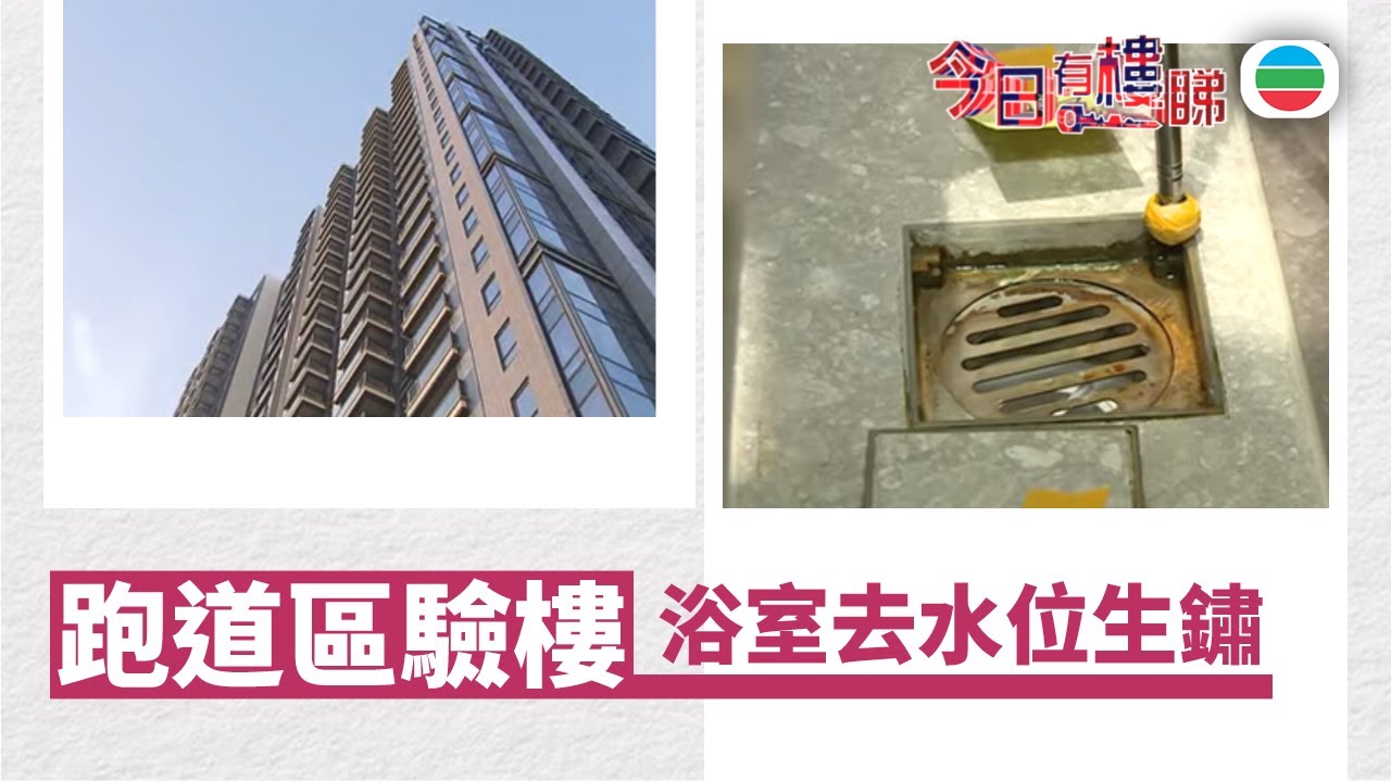 TVB今日有樓睇｜2025年12月03日｜跑道區驗樓　浴室去水位生鏽｜樓市｜樓盤