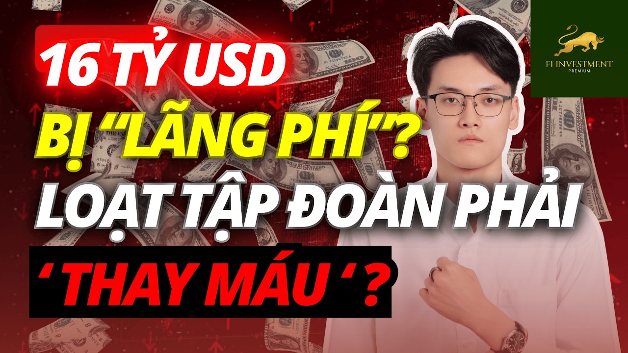 16 tỷ USD bị 'lãng phí' - loạt doanh nghiệp thay máu? | Chứng Khoán Hôm Nay