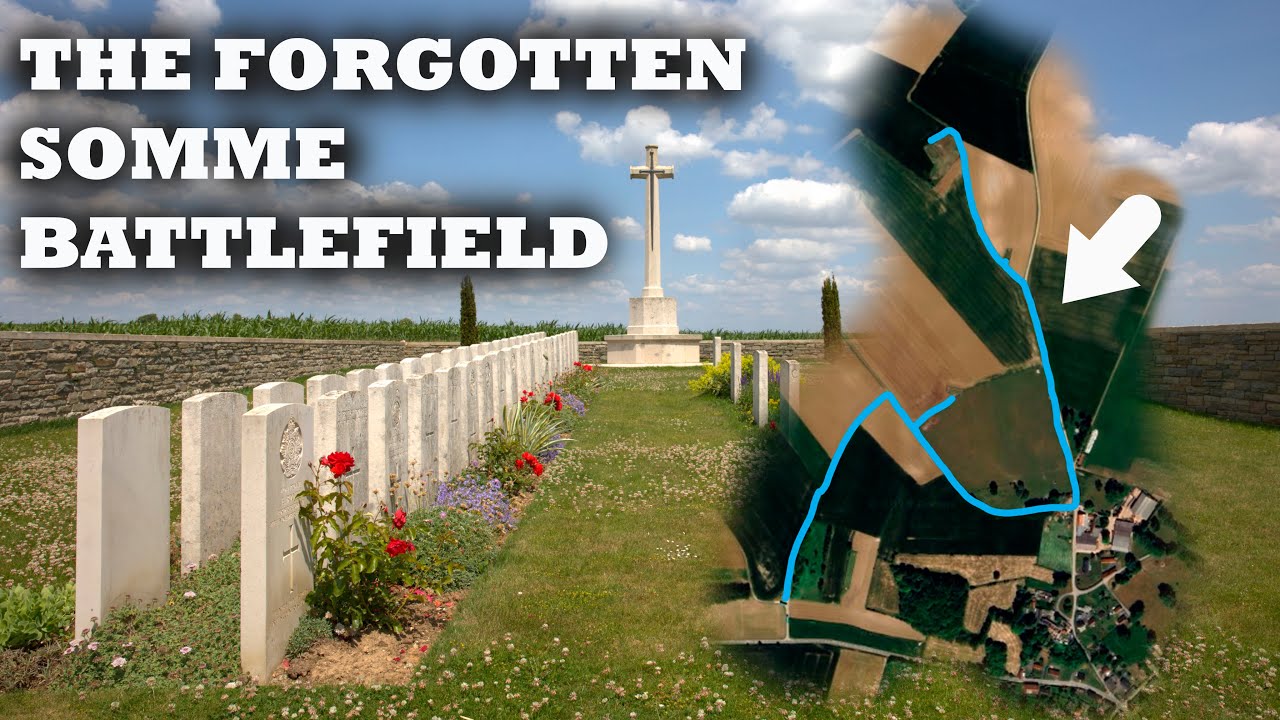 Walking The Redan Ridge Somme Battlefield Tour : 6,000 Casualties in this Forgotten Sector
