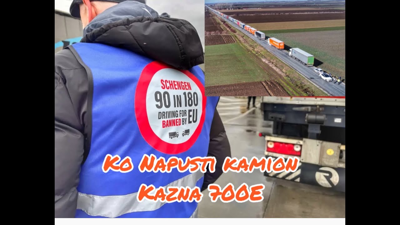 **KO NAPUSTI KAMION 700E KAZNA** 90/180 Podrška